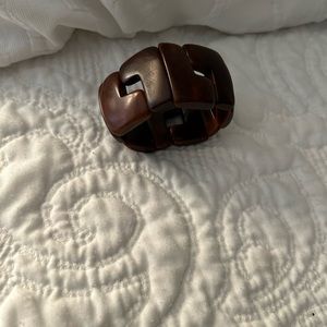 Wooden bracelet made in Peru